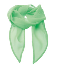 Premier 'Colours' Chiffon Scarf - Apple