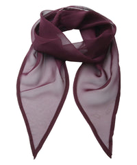 Premier 'Colours' Chiffon Scarf - Aubergine