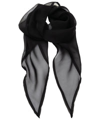 Premier 'Colours' Chiffon Scarf - Black