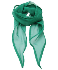 Premier 'Colours' Chiffon Scarf - Emerald