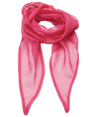 Premier 'Colours' Chiffon Scarf - Fuchsia