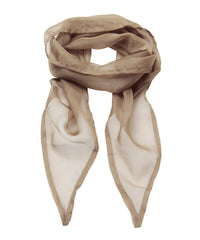 Premier 'Colours' Chiffon Scarf - Khaki