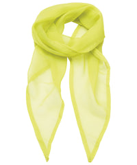 Premier 'Colours' Chiffon Scarf - Lime
