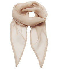 Premier 'Colours' Chiffon Scarf - Natural
