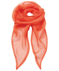 Premier 'Colours' Chiffon Scarf - Orange
