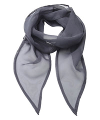 Premier 'Colours' Chiffon Scarf - Steel