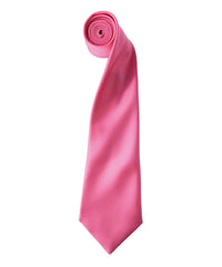 Premier 'Colours' Satin Tie - Fuchsia