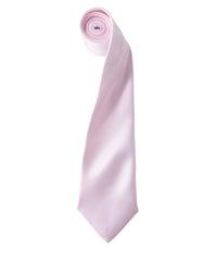 Premier 'Colours' Satin Tie - Pink