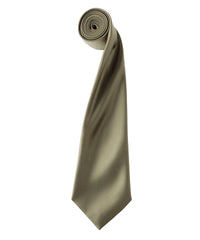 Premier 'Colours' Satin Tie - Sage