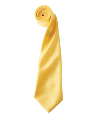 Premier 'Colours' Satin Tie - Sunflower