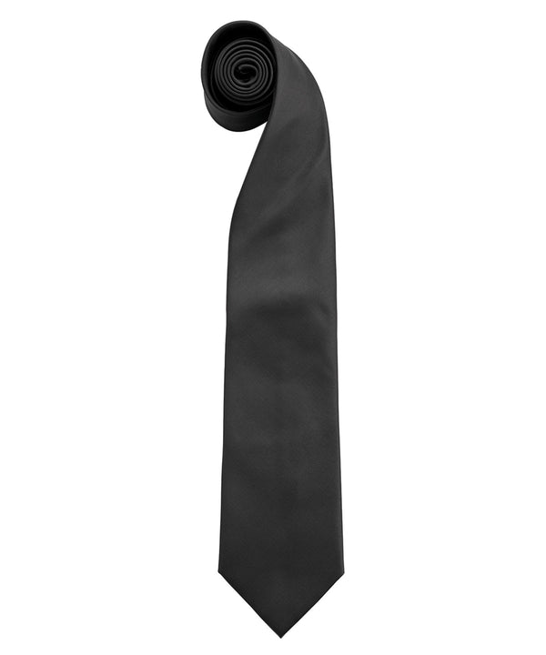Premier 'Colours Originals' Fashion Tie - Black