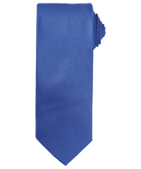 Premier Micro Waffle Tie - Royal