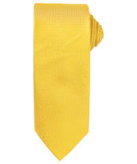 Premier Micro Waffle Tie - Sunflower