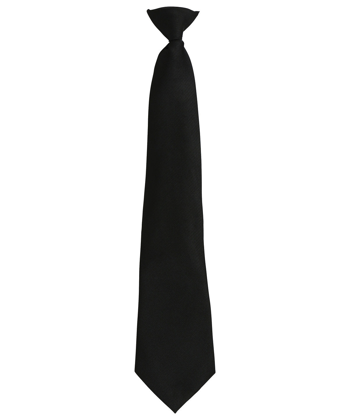 Premier 'Colours Originals' Fashion Clip Tie - Black