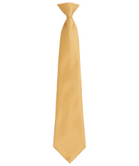 Premier 'Colours Originals' Fashion Clip Tie - Gold