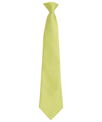 Premier 'Colours Originals' Fashion Clip Tie - Lime
