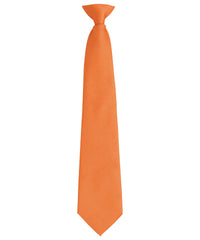Premier 'Colours Originals' Fashion Clip Tie - Orange