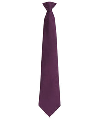 Premier 'Colours Originals' Fashion Clip Tie - Purple