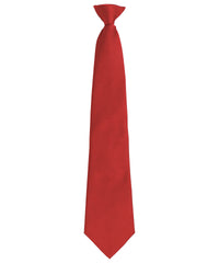 Premier 'Colours Originals' Fashion Clip Tie - Red