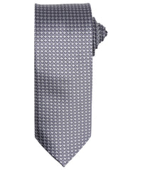 Premier Puppy Tooth Tie - Silver