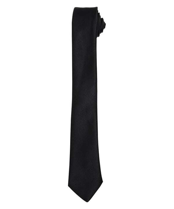 Premier Slim Tie - Black