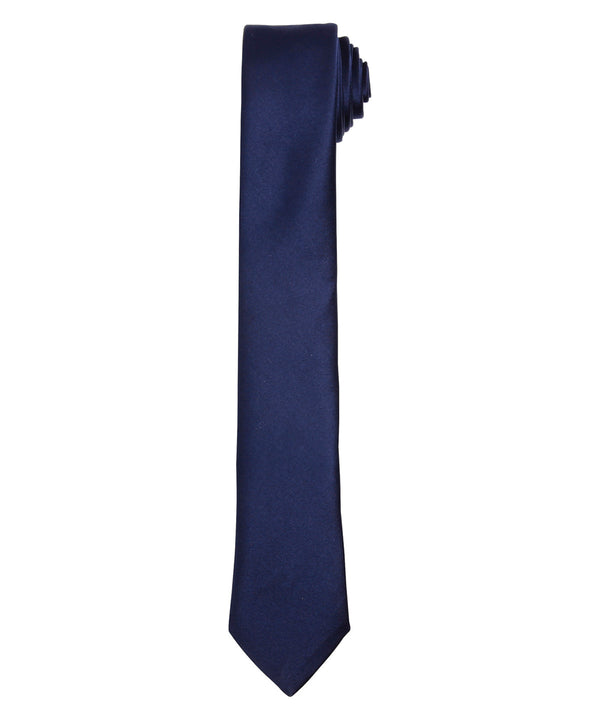 Premier Slim Tie - Navy
