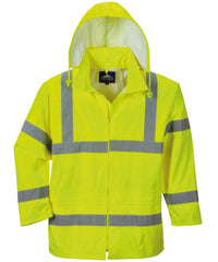 Portwest Hi-vis Rain Jacket - Yellow