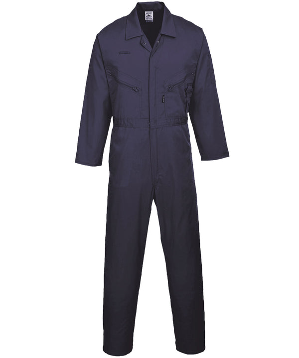 Portwest Liverpool Zip Coverall - Navy