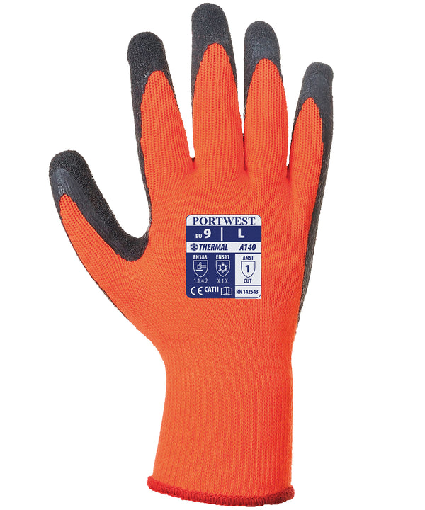 Portwest Thermal Grip Glove - Orange