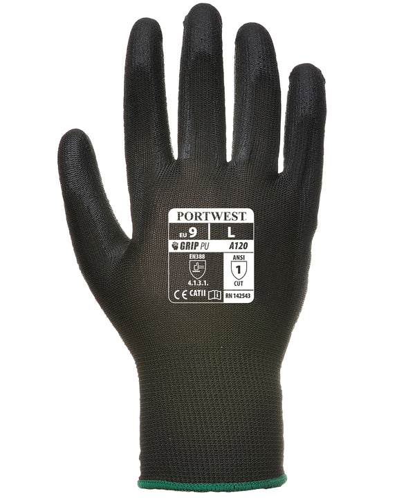 Portwest PU Palm Glove - Black