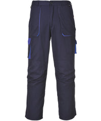 Portwest Texo Contrast Trousers - Navy/Royal