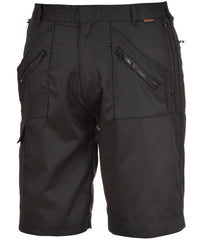 Portwest Action Shorts (S889) Regular Fit - Black
