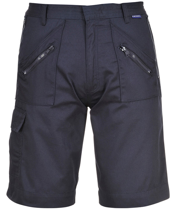 Portwest Action Shorts (S889) Regular Fit - Dark Navy