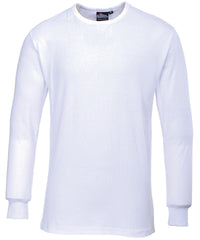 Portwest Thermal T-shirt Long Sleeved - White