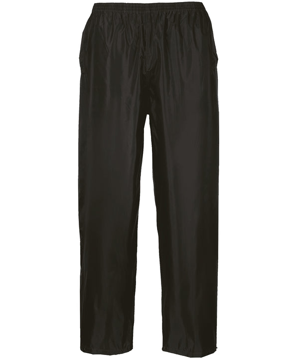 Portwest Classic Rain Trousers - Black