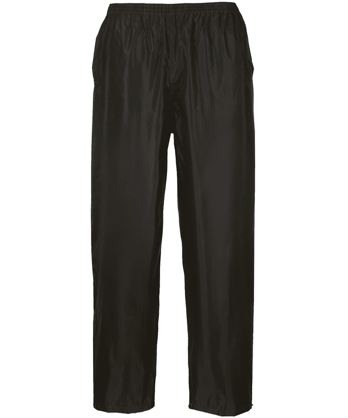 Portwest Classic Rain Trousers - Black