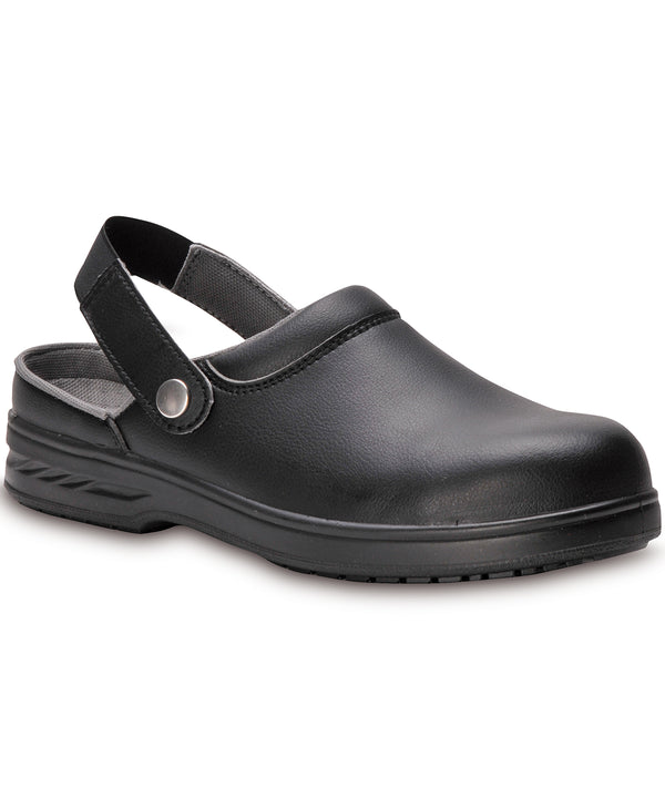 Portwest Steelite Safety Clog Sb - Black