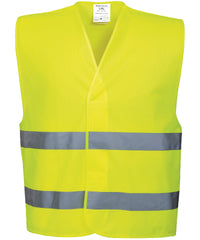 Portwest Hi-vis Two-band Vest - Yellow