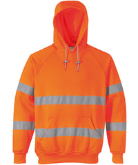 Portwest Hi-vis Hooded Sweatshirt - Orange
