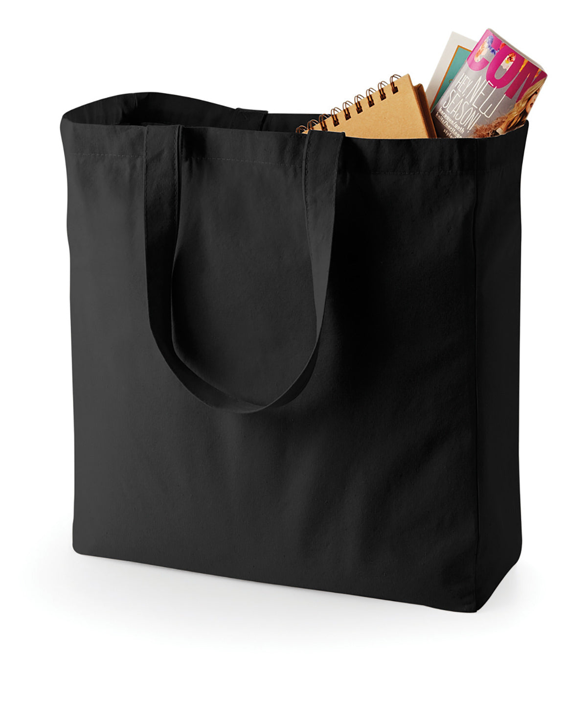 Quadra Canvas Classic Shopper - Black