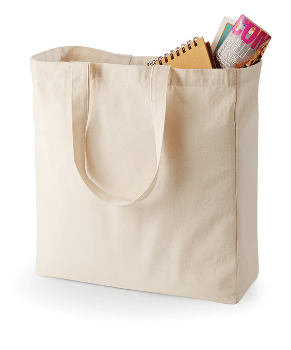 Quadra Canvas Classic Shopper - Natural