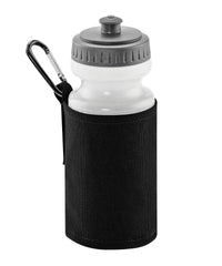 Quadra Water Bottle and Holder - Black