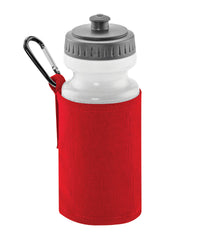 Quadra Water Bottle and Holder - Classic Red