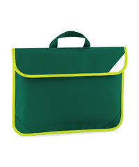 Quadra Enhanced-viz Book Bag - Bottle Green
