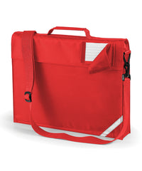 Quadra Junior Book Bag with Strap - Bright Red