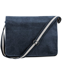 Quadra Vintage Canvas Despatch Bag - Vintage Oxford Navy