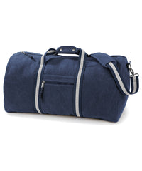 Quadra Vintage Canvas Holdall - Vintage Oxford Navy