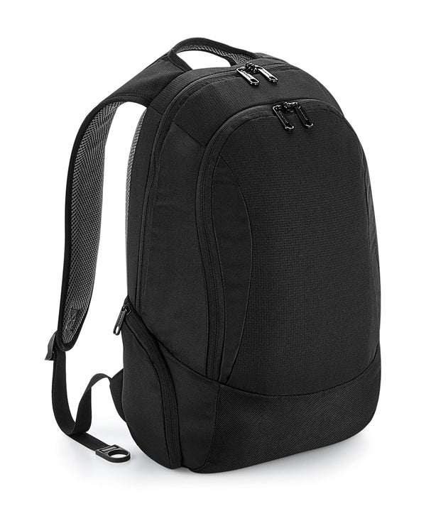 Quadra Vessel™ Slimline Laptop Backpack - Black