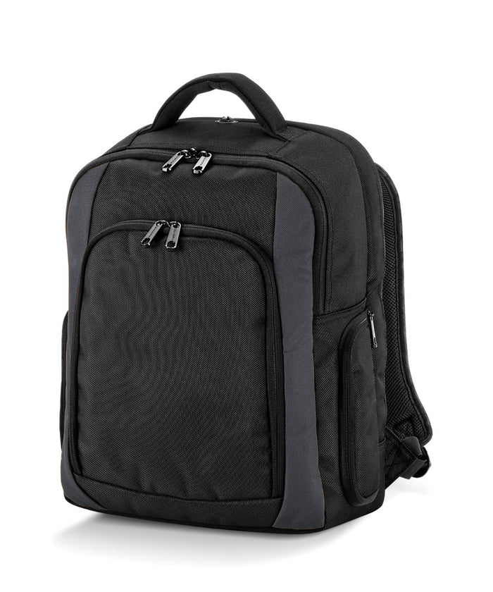 Quadra Tungsten™ Laptop Backpack - Black/Dark Graphite