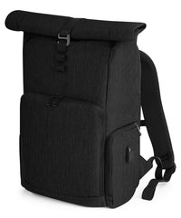 Quadra Q-Tech Charge Roll-top Backpack - Black